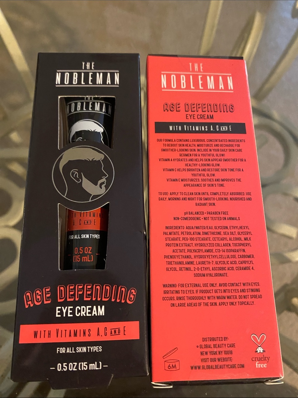 The Nobleman Age Defending Eye Cream with Vitamin A, C, E - For All Skin Types